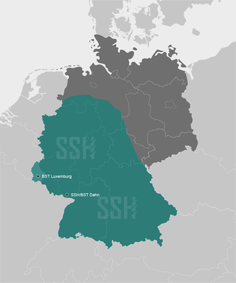 Einsatzgebiete SSH mbH